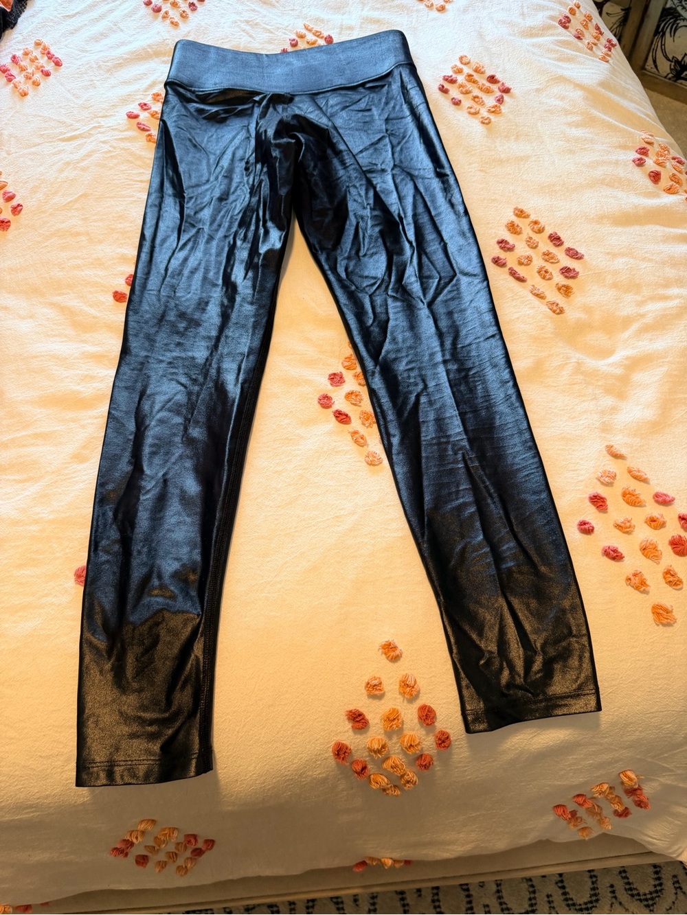 Carbon38 Sexy Black Shiny Leggings